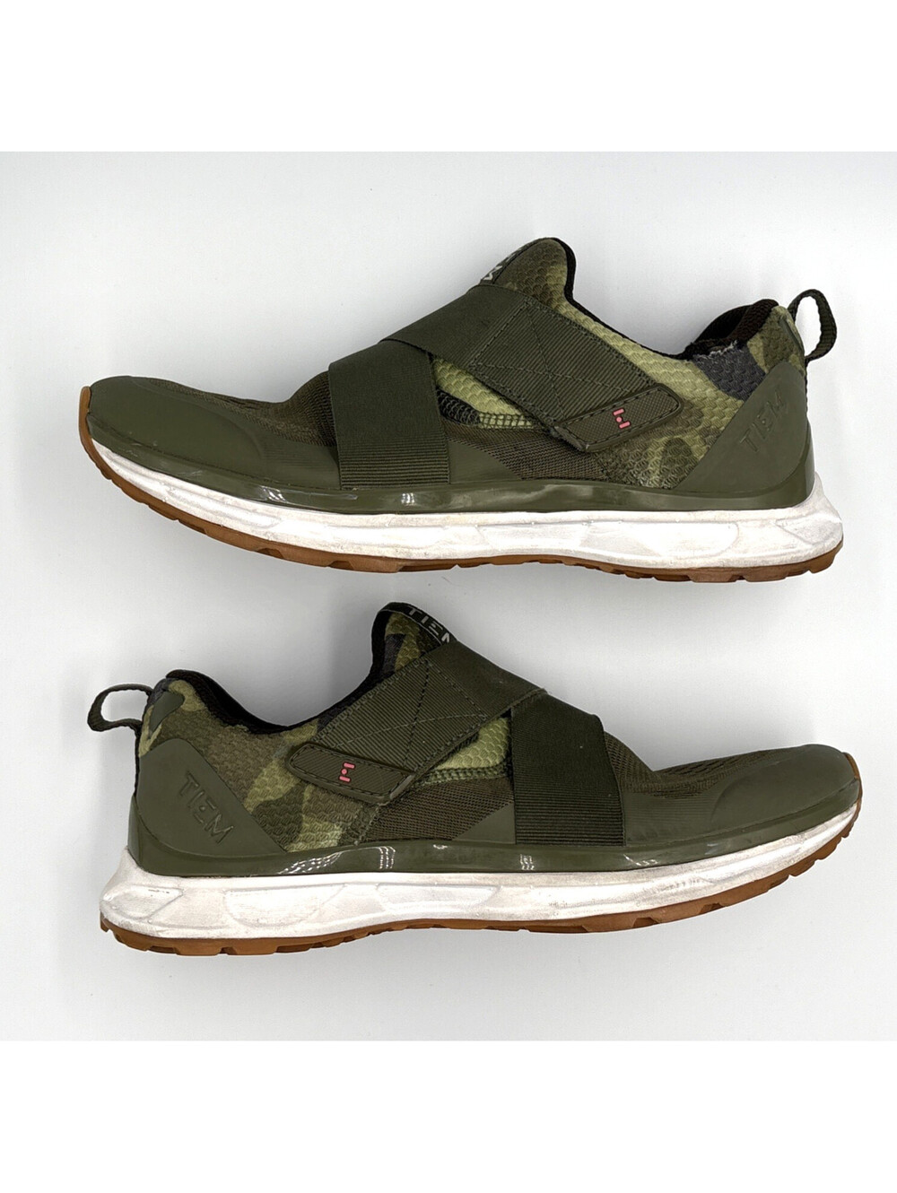 TIEM Slipstream Camo Indoor Cycling Shoes Women's 7.5 with Cleats